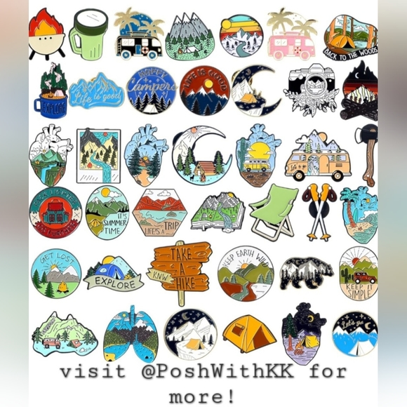 Take A Hike Enamel Pin - Picture 4 of 4
